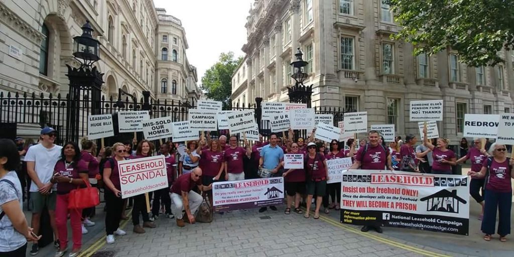 National Leasehold Campaign Protest 2019 London