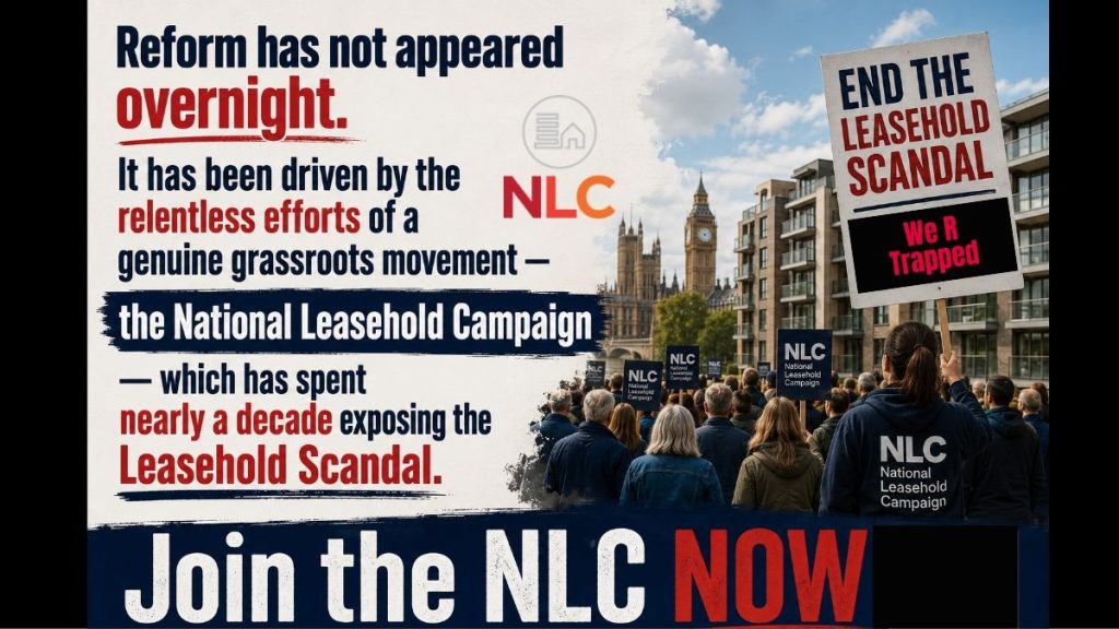 Leasehold Reform Grassroots movement - The National Leaeshold Campaign